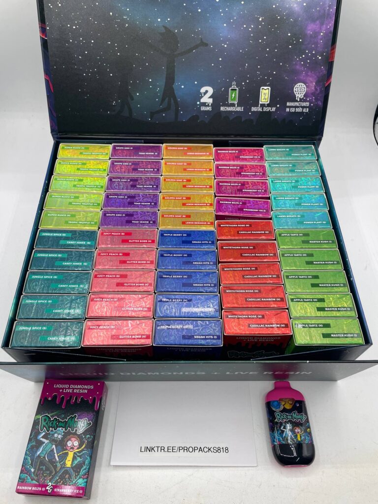 #GB79 Rick And Morty Switch 2 Gram Disposables 😵‍💫💨