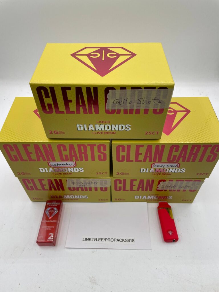 #GB90 Clean Carts 2 Gram Disposables 💎💨